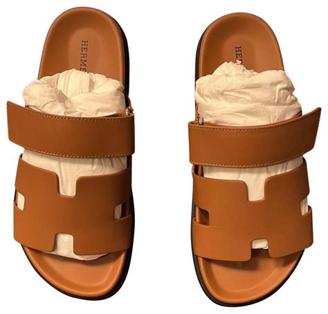 hermes tan sandals replica|hermes slip on sandals review.